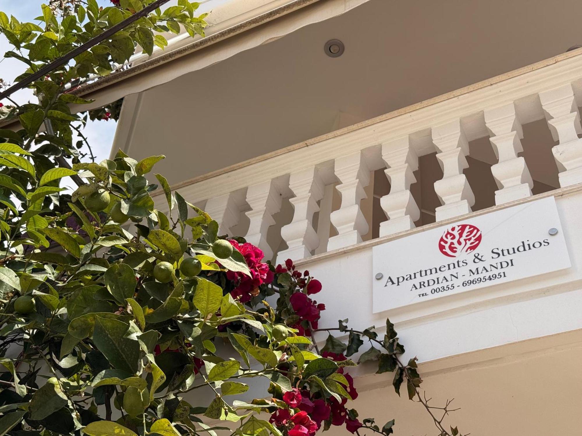 Apartments & Studios Ardian-Mandi Sarande-Albania Εξωτερικό φωτογραφία